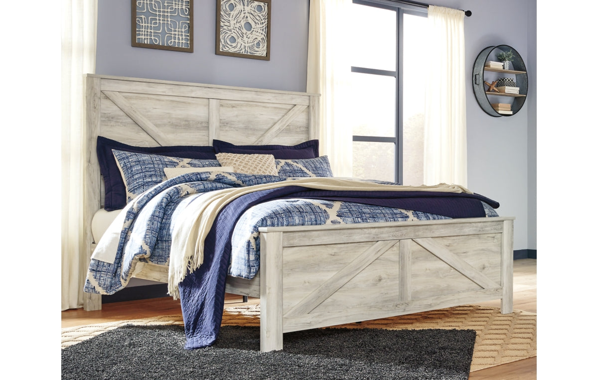 Bellaby King Crossbuck Panel Bed