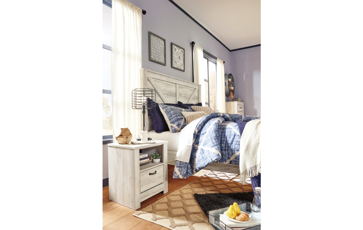 Bellaby King Crossbuck Panel Bed