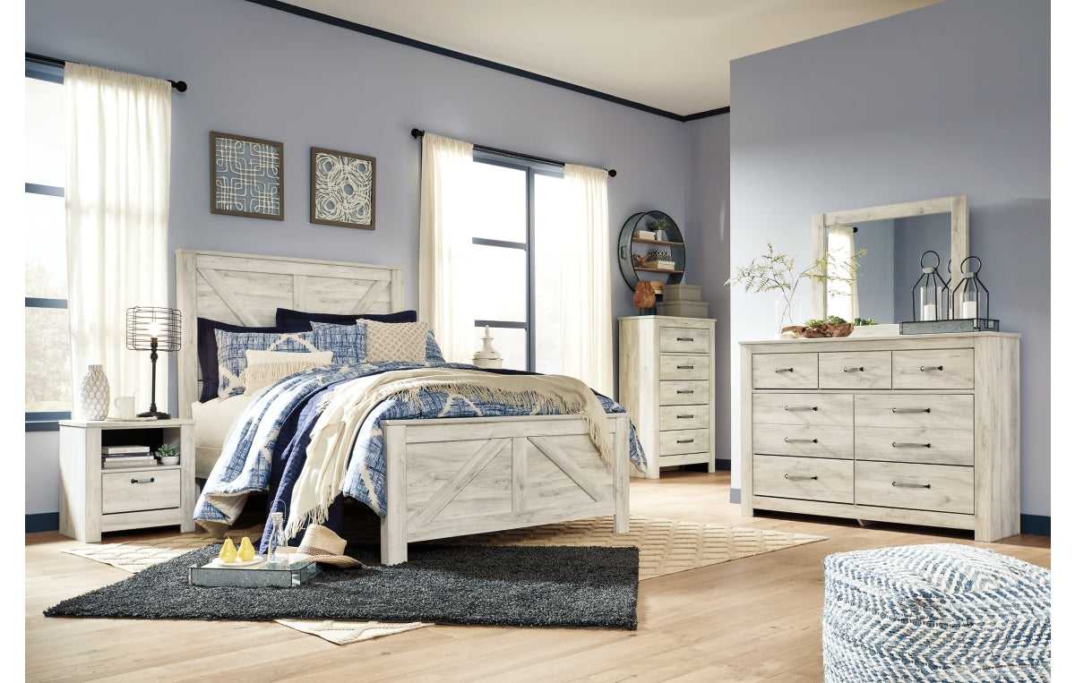 Bellaby Queen Crossbuck Panel Bed