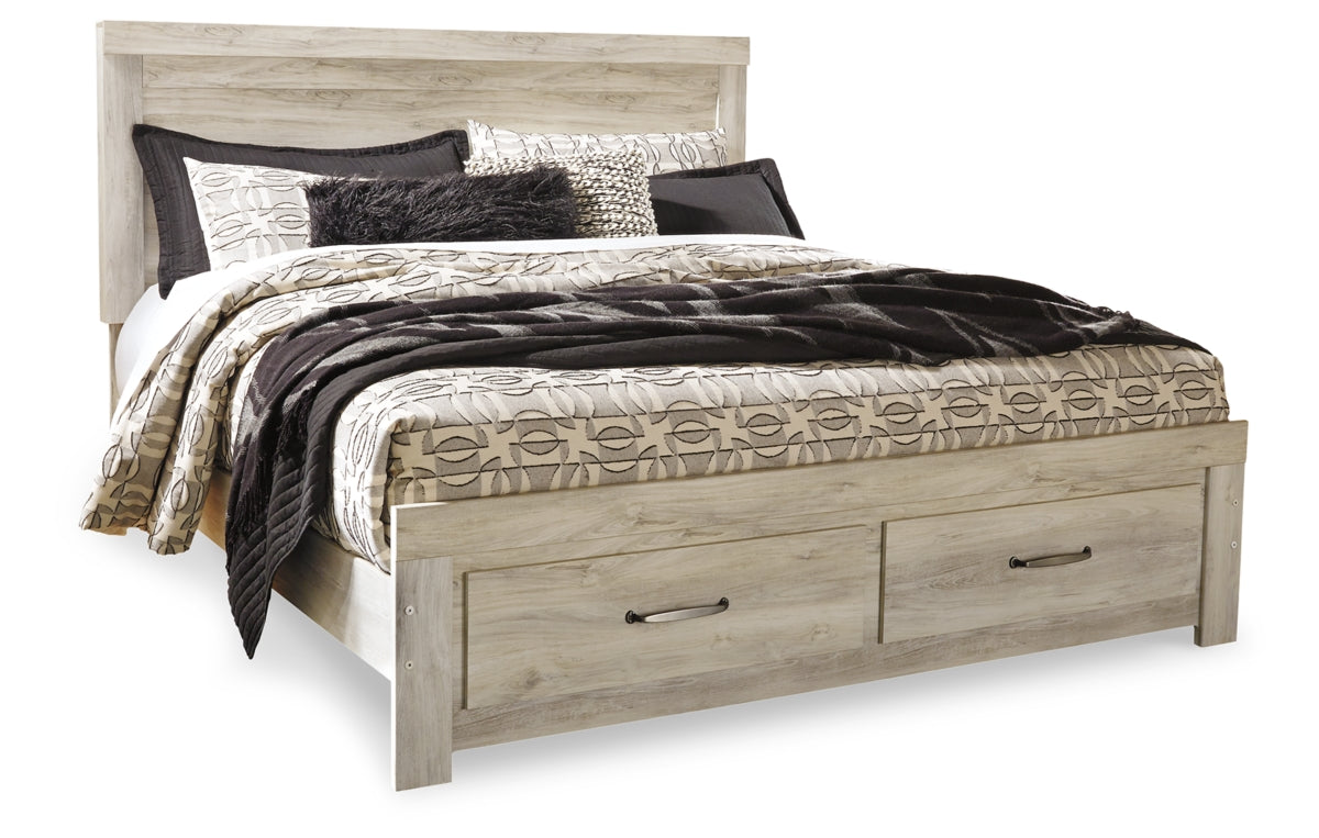 Bellaby King Platform Bed with 2 Storage Drawers