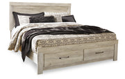 Bellaby King Platform Bed with 2 Storage Drawers