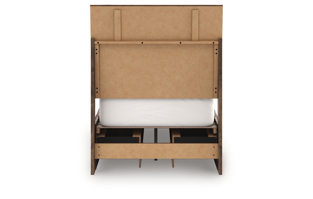 Chirason Twin Panel Bed with Storage