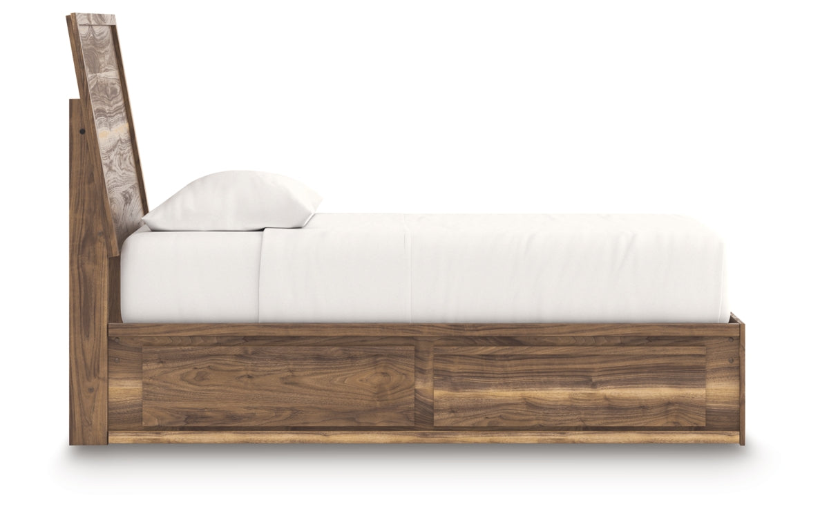 Chirason Twin Panel Bed with Storage