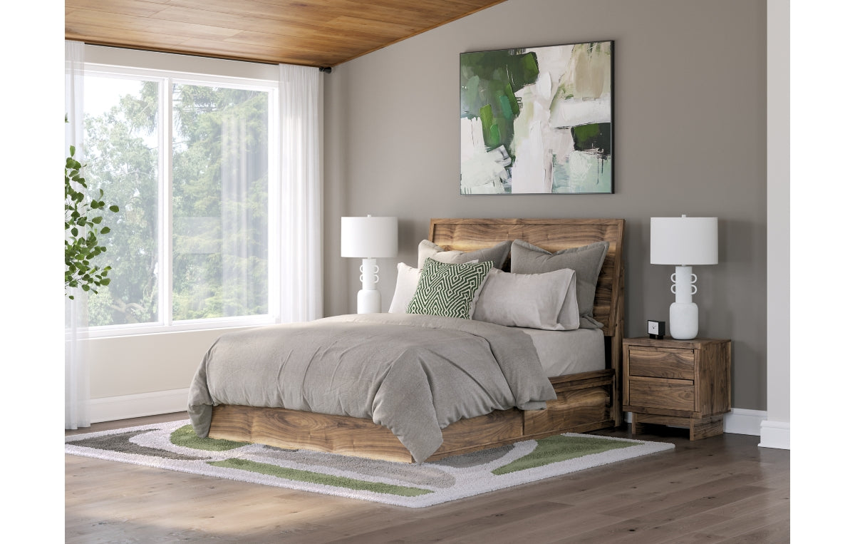 Chirason Queen Panel Bed with Storage