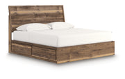 Chirason King Panel Bed with Storage