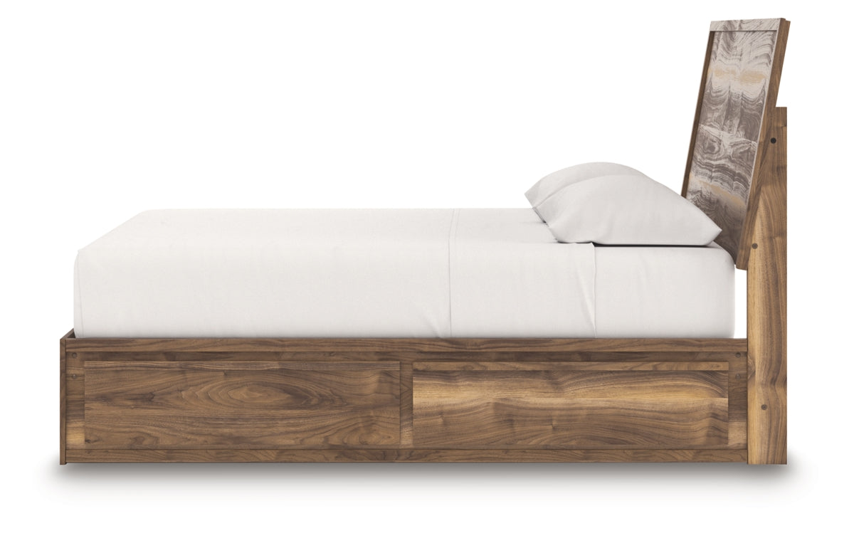 Chirason King Panel Bed with Storage