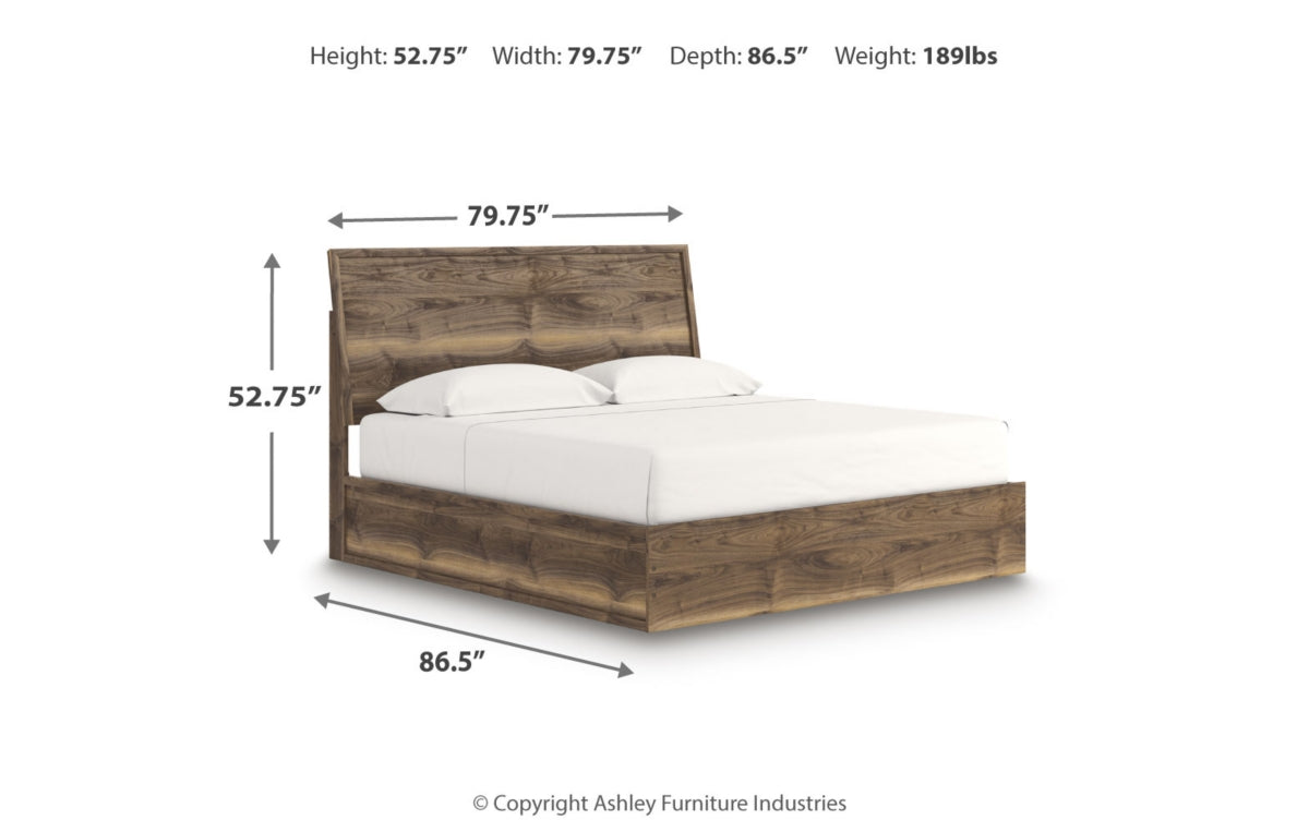 Chirason King Panel Bed