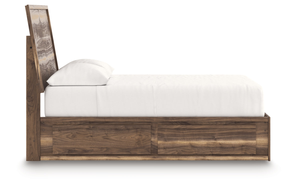 Chirason Full Panel Bed with Storage