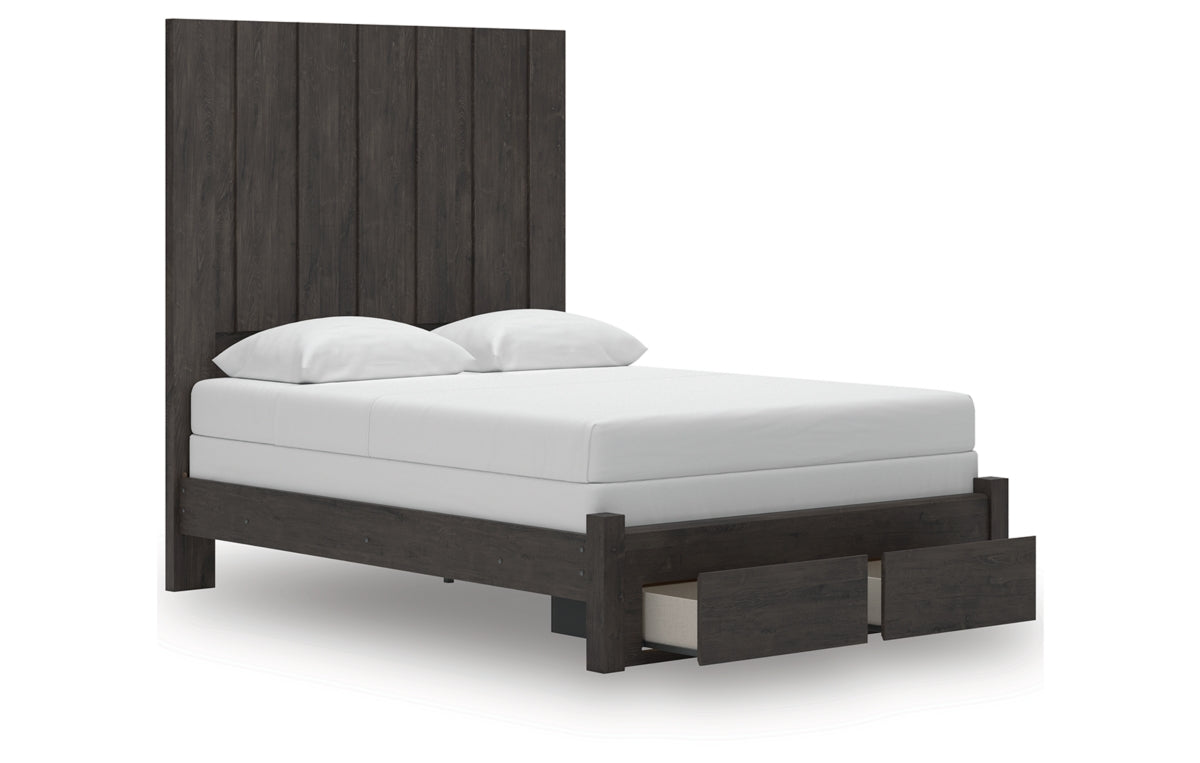 Fraluna Queen Panel Storage Bed