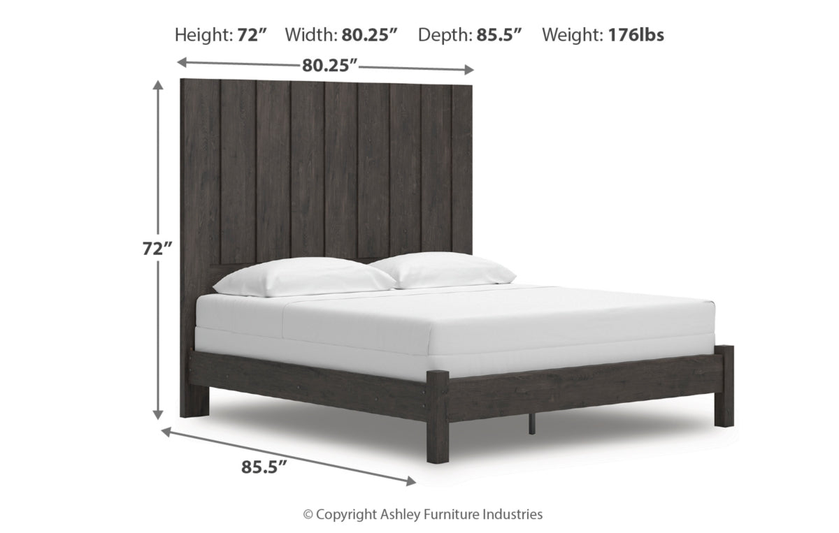 Fraluna King Panel Bed