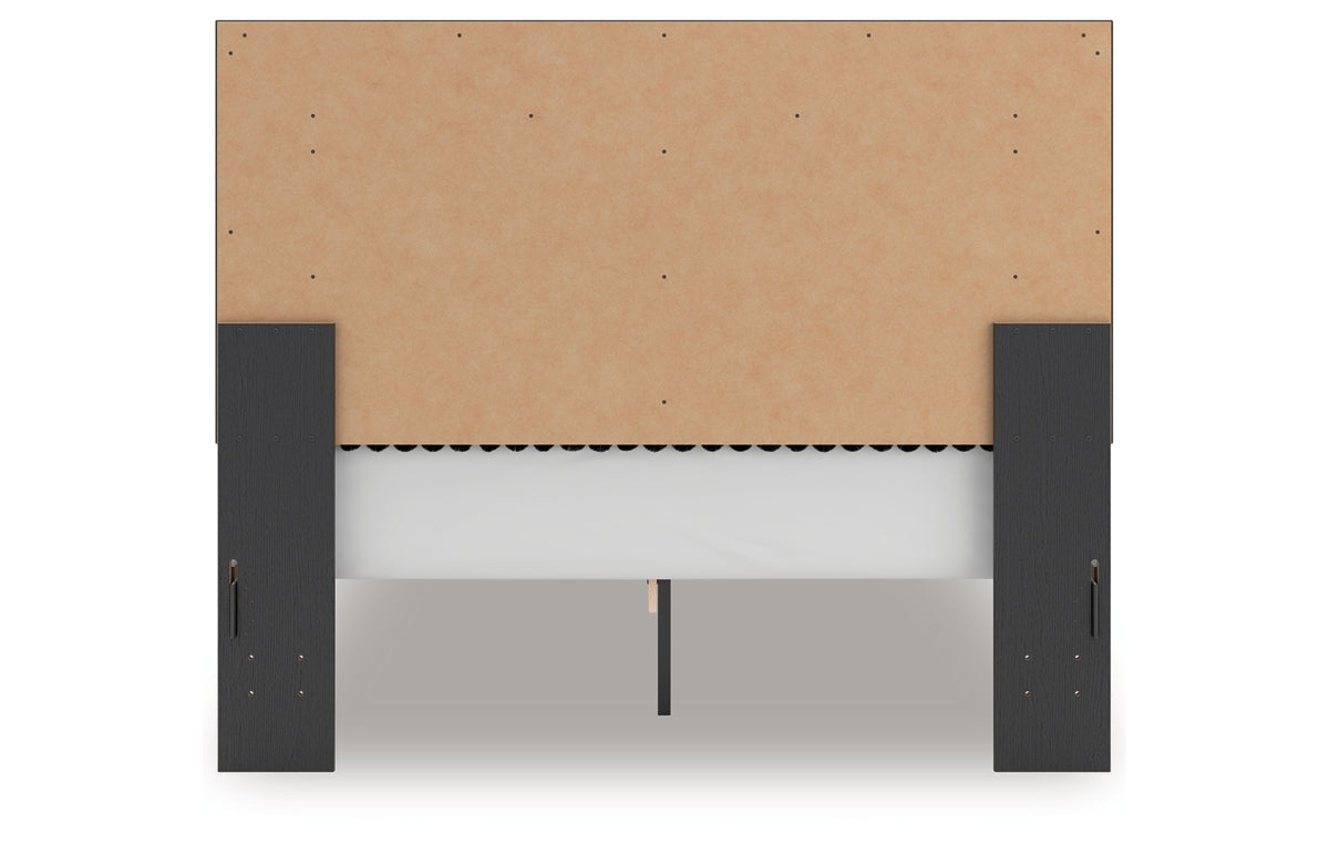 Zuraleus Queen Upholstered Panel Platform Bed