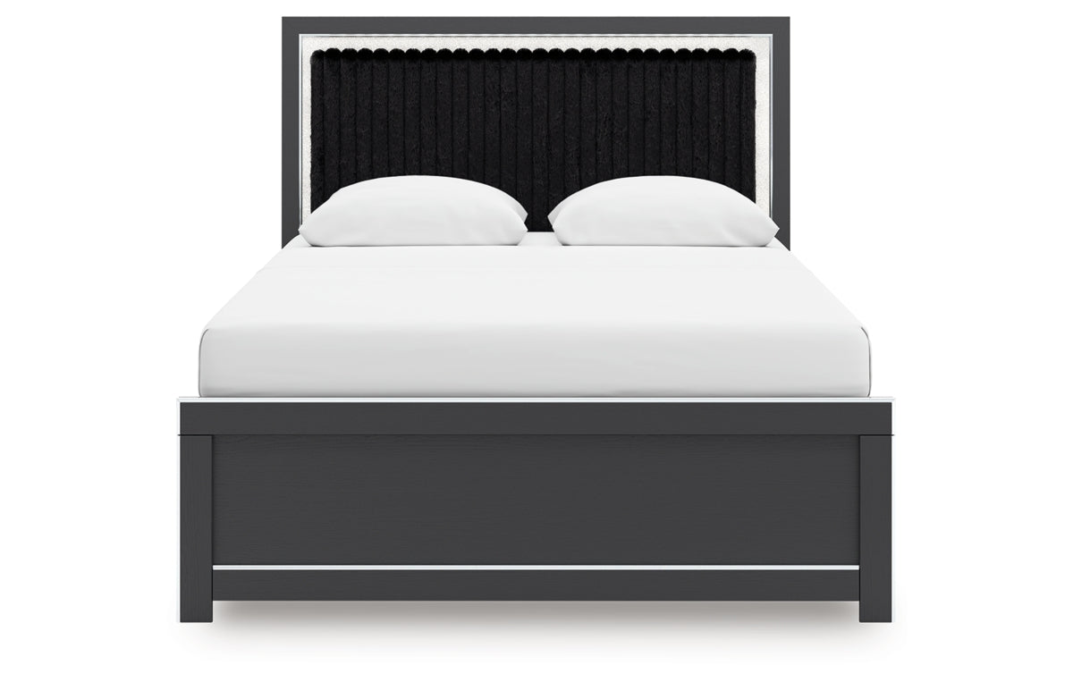 Zuraleus Queen Upholstered Panel Bed