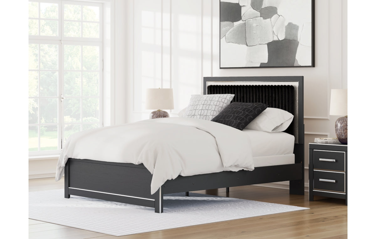 Zuraleus Queen Upholstered Panel Bed