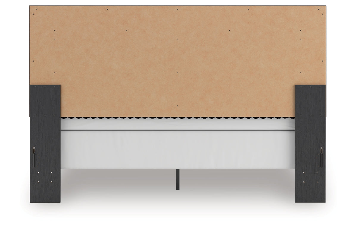 Zuraleus King Upholstered Panel Bed
