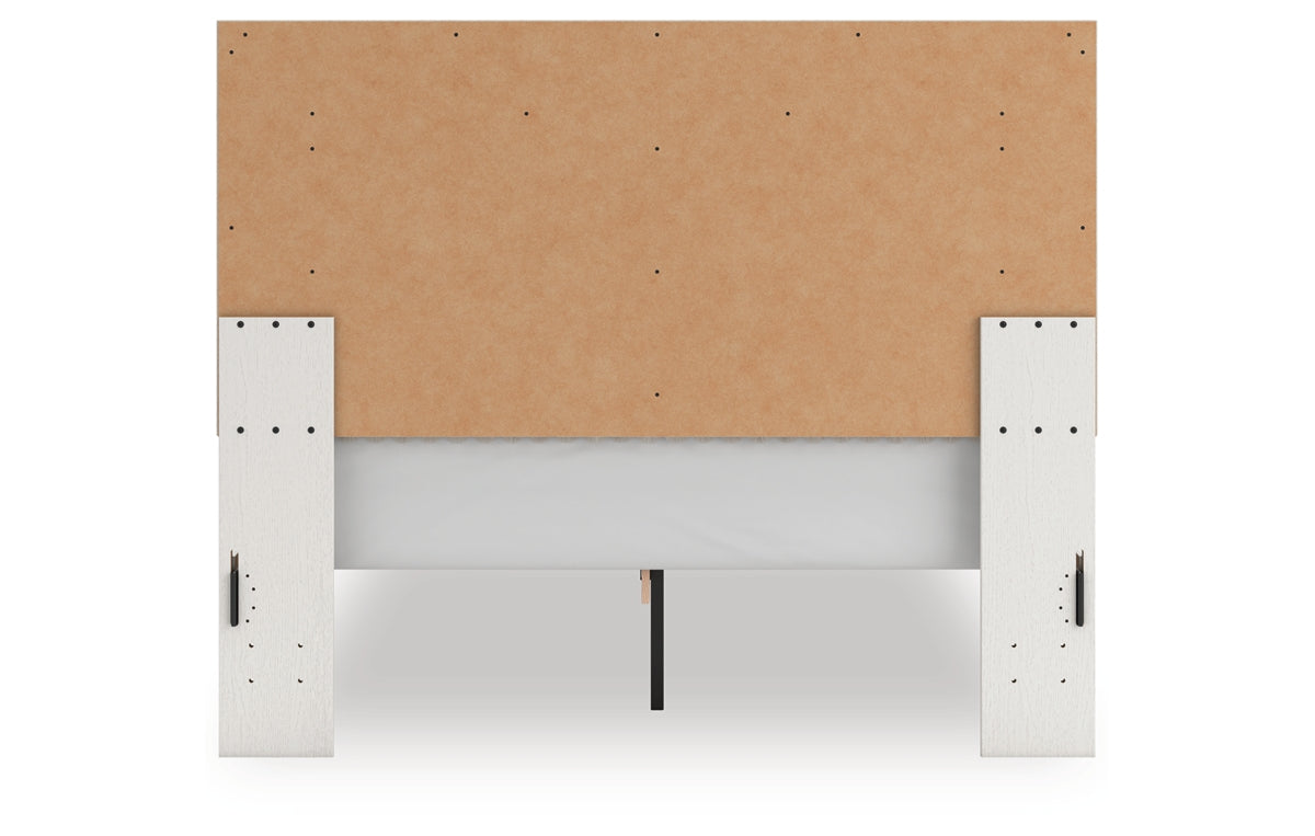 Zuraleus Queen Upholstered Panel Platform Bed