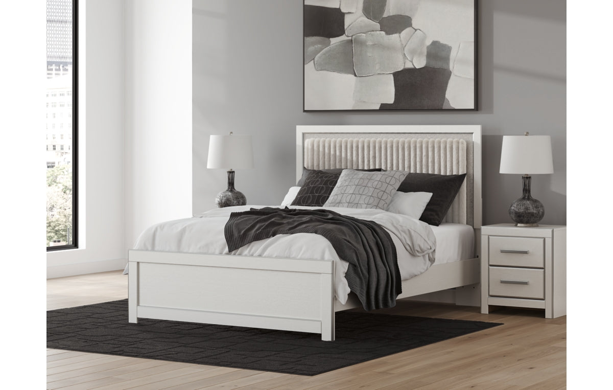 Zuraleus Queen Upholstered Panel Bed