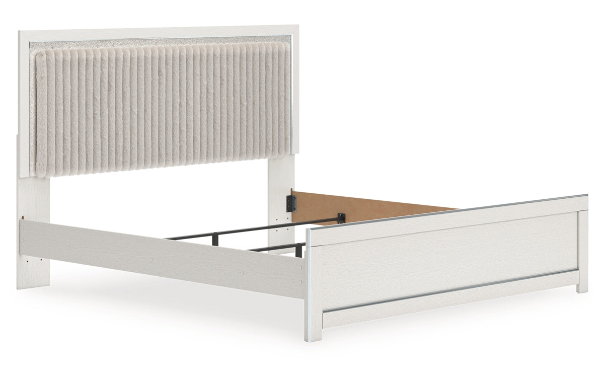 Zuraleus King Upholstered Panel Bed