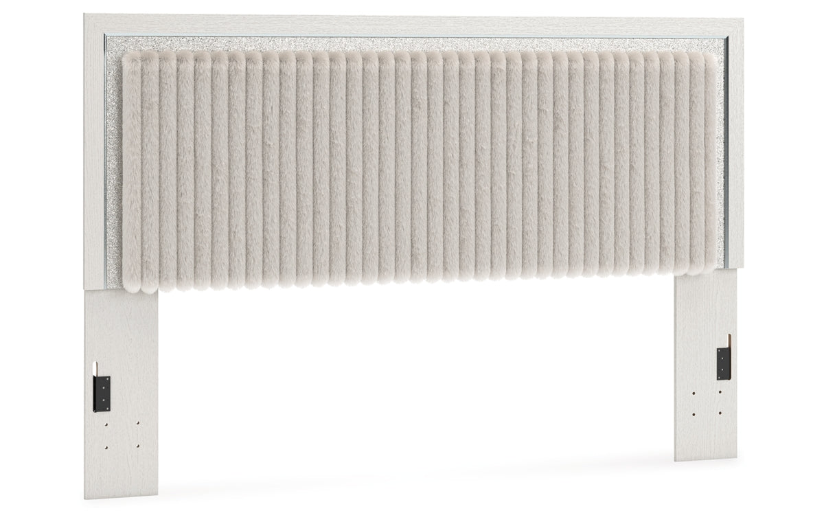 Zuraleus King Upholstered Panel Headboard