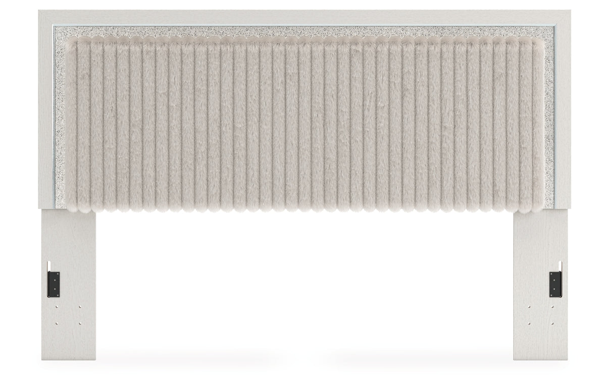 Zuraleus King Upholstered Panel Headboard