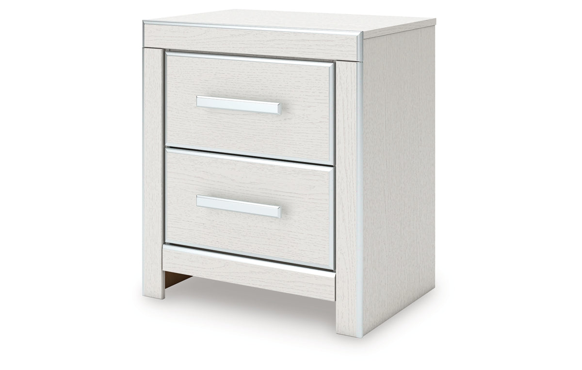 Zuraleus Queen Upholstered Bed, Dresser, Mirror, Chest and Nightstand