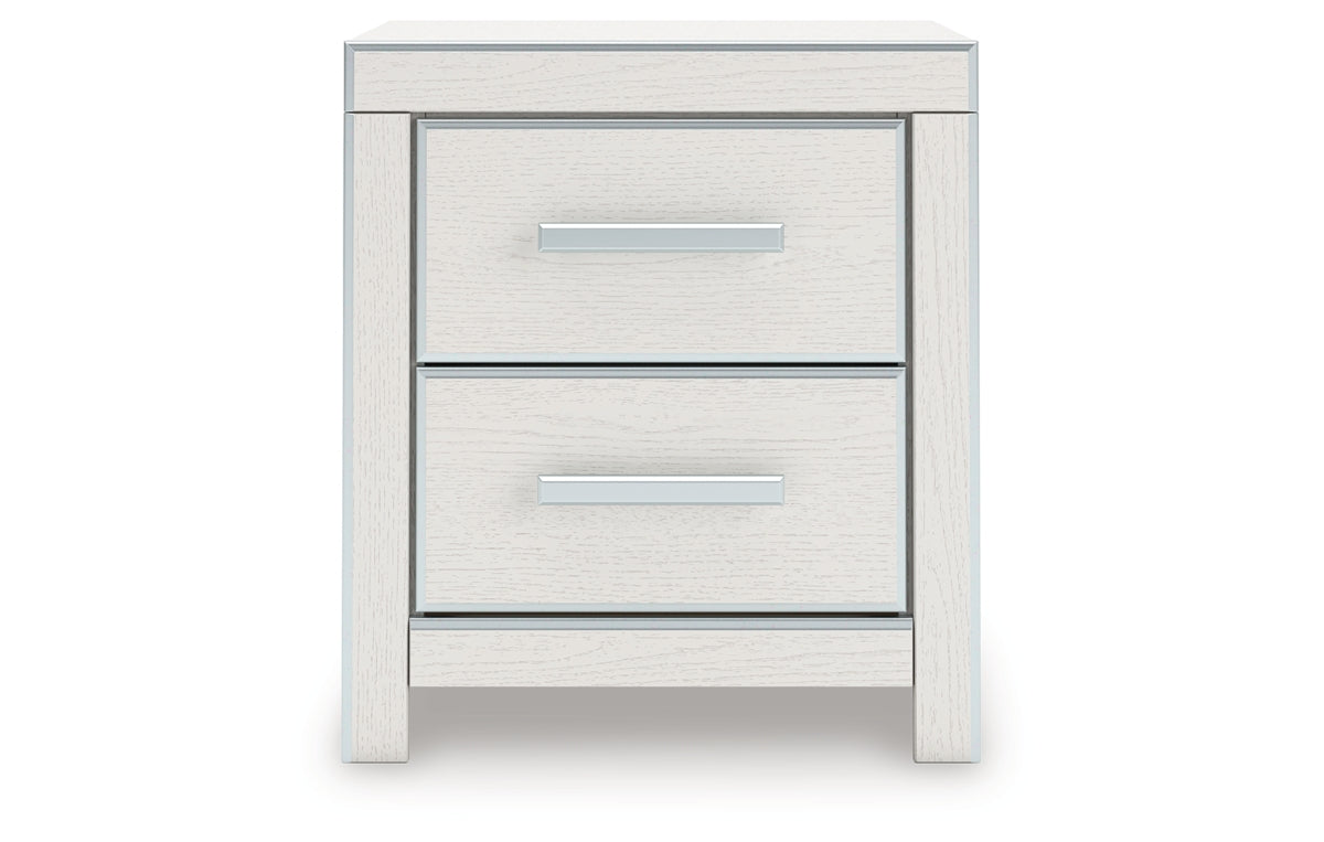 Zuraleus Queen Upholstered Bed, Dresser, Mirror, Chest and Nightstand