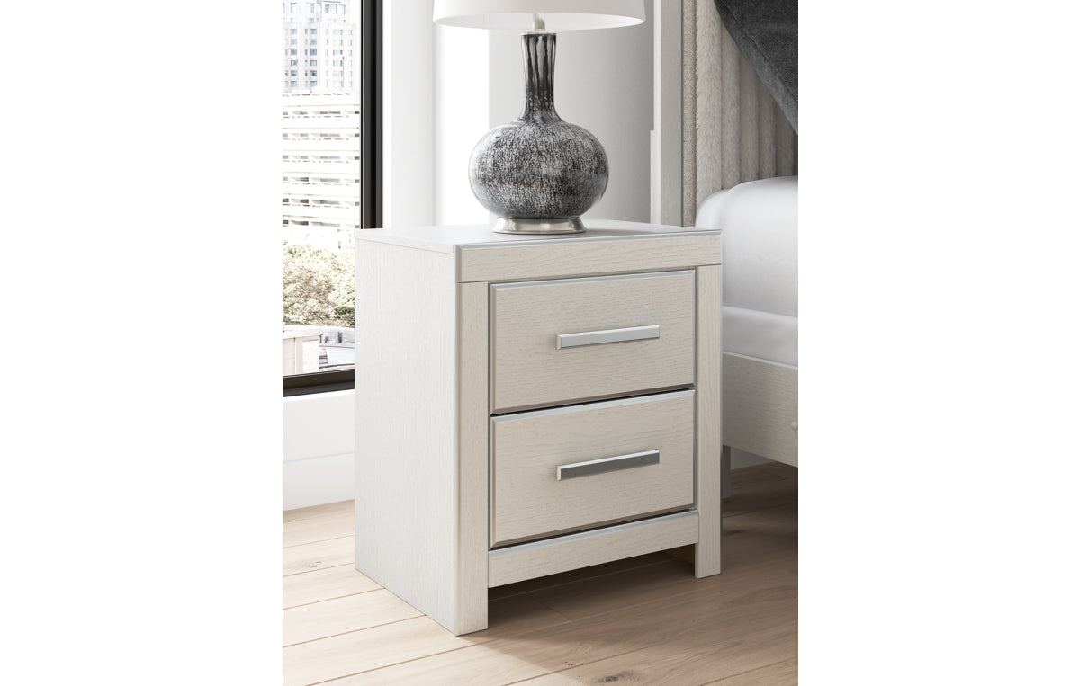 Zuraleus Queen Upholstered Bed, Dresser, Mirror, Chest and Nightstand