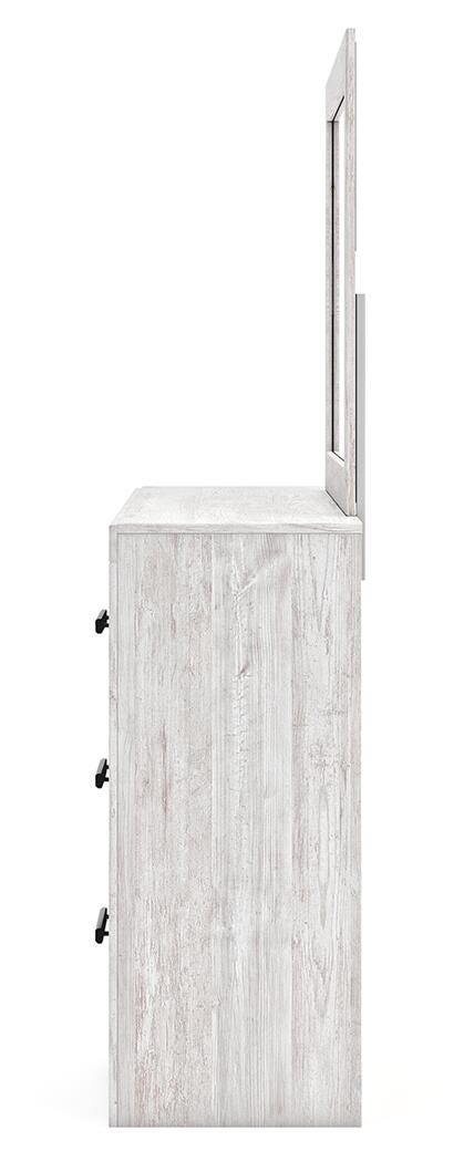 Cayboni Twin Panel Bed, Dresser, Mirror and Nightstand