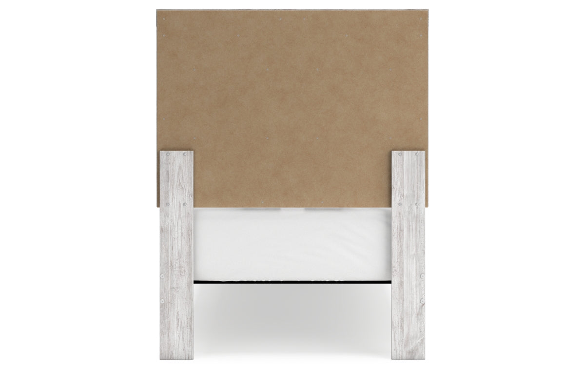Cayboni Twin Panel Bed with Mirrored Dresser, Chest and Nightstand