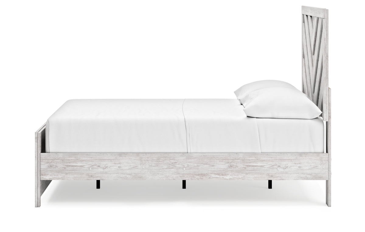 Cayboni Full Panel Bed, Dresser, Mirror and Chest