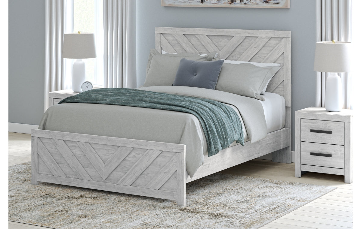 Cayboni Queen Panel Bed, Dresser, Mirror and Chest