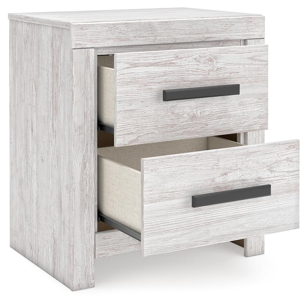 Cayboni Twin Panel Bed, Dresser, Mirror and Nightstand