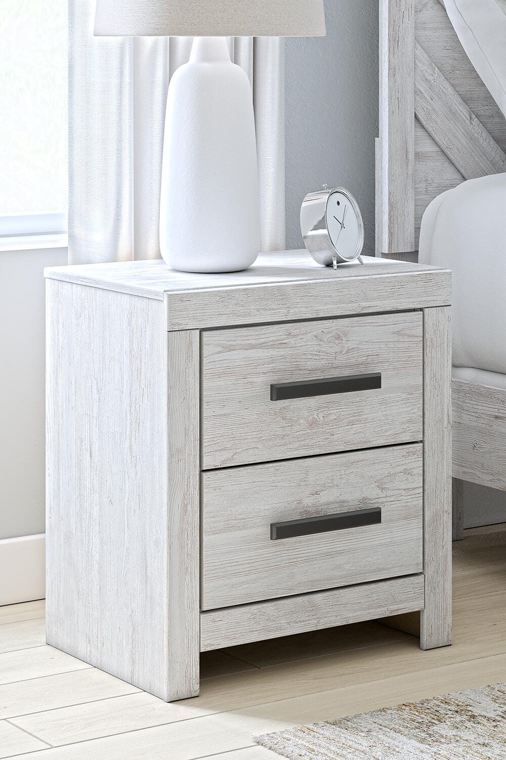 Cayboni Twin Panel Bed, Dresser, Mirror and Nightstand