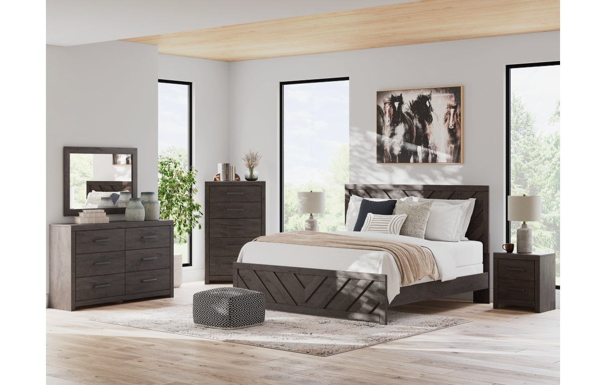 Prendonea King Panel Bed