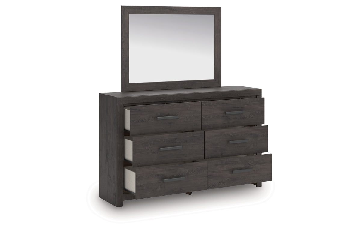 Prendonea Dresser and Mirror