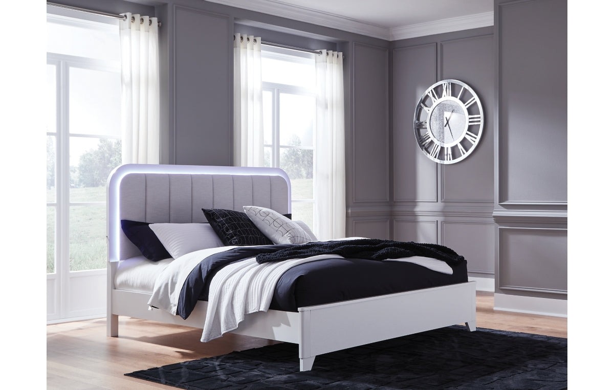 Jarlee California King Upholstered Panel Bed