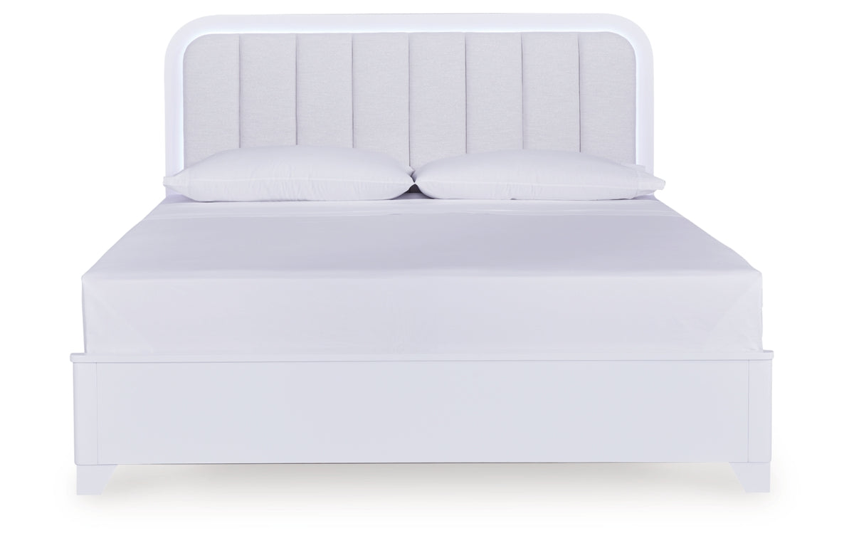 Jarlee California King Upholstered Panel Bed
