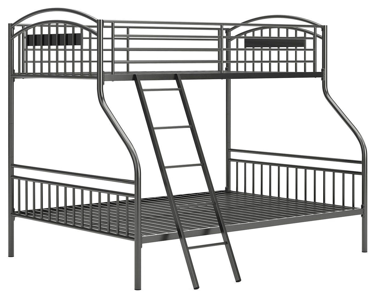 Lanceburg Twin over Full Bunk Bed with Ladder