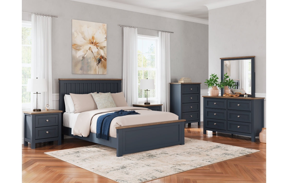 Landocken Queen Panel Bed