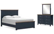 Landocken Queen Panel Bed, Dresser and Mirror