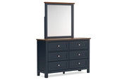 Landocken Dresser and Mirror