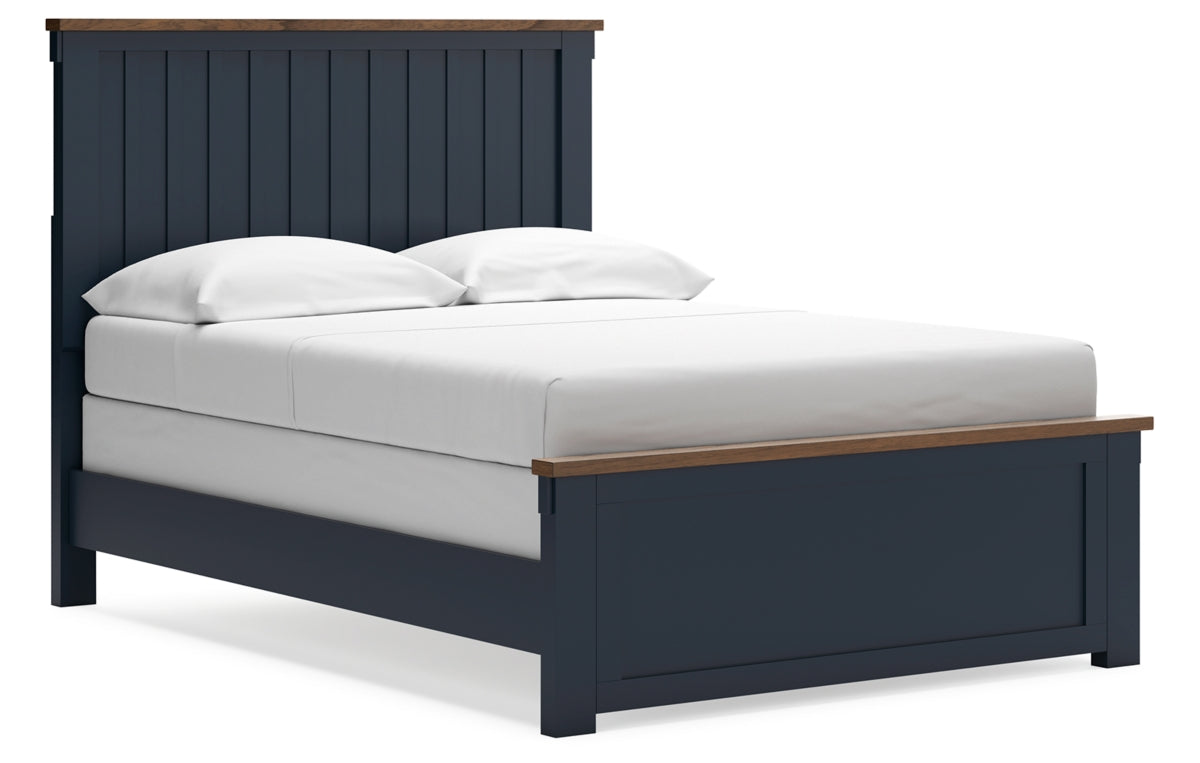 Landocken Full Panel Bed, Dresser, Mirror and Chest