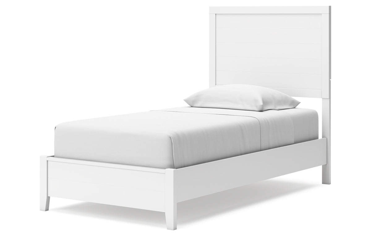 Binterglen Twin Panel Bed, Dresser, Mirror, Chest and Nightstand