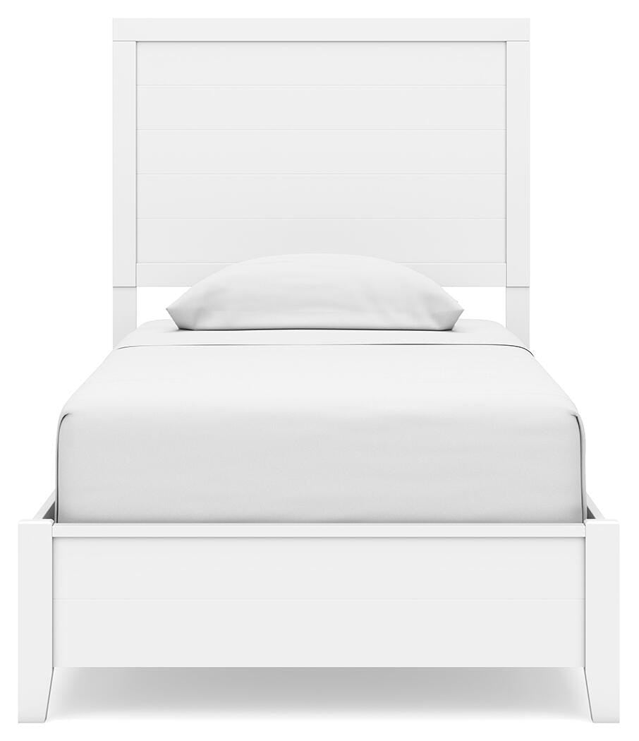 Binterglen Twin Panel Bed, Dresser, Mirror and Nightstand