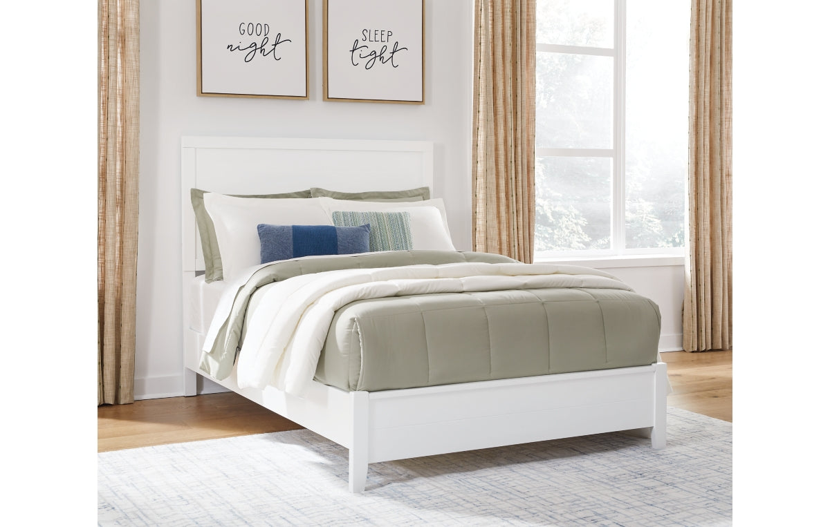 Binterglen Full Panel Bed, Dresser, Mirror, Chest and Nightstand