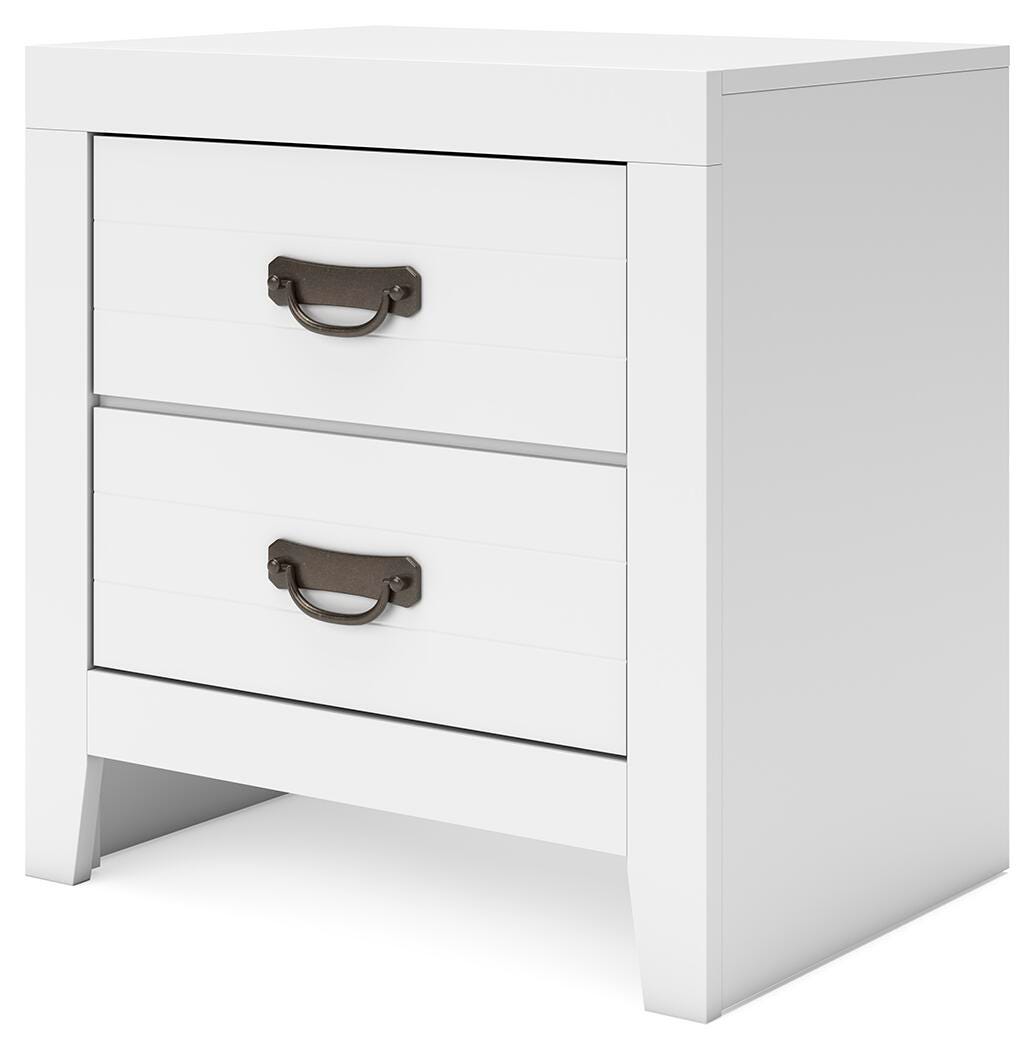 Binterglen Twin Panel Bed, Dresser, Mirror and Nightstand