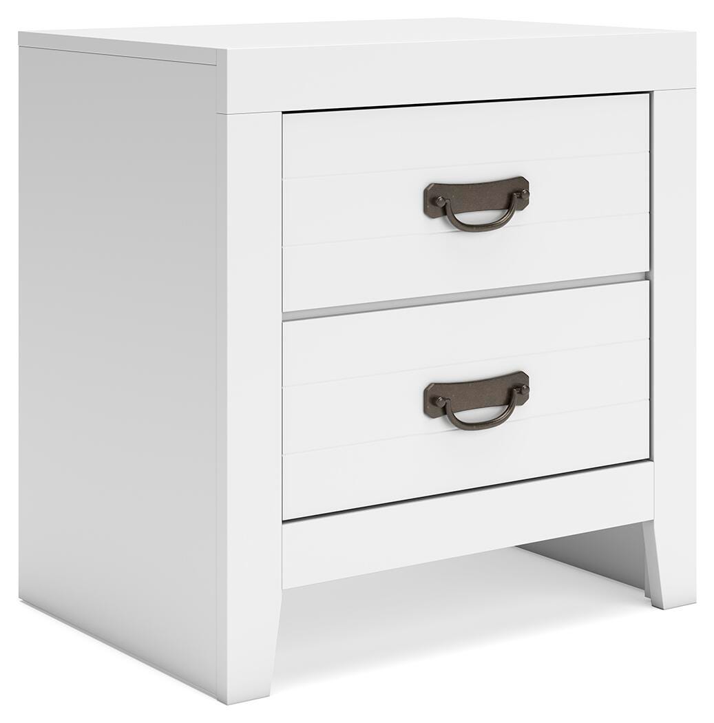 Binterglen Twin Panel Bed, Dresser, Mirror and Nightstand