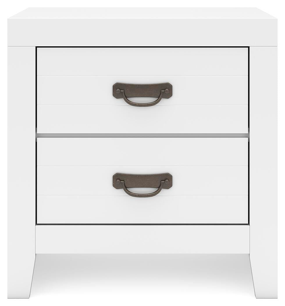 Binterglen Twin Panel Bed, Dresser, Mirror and Nightstand