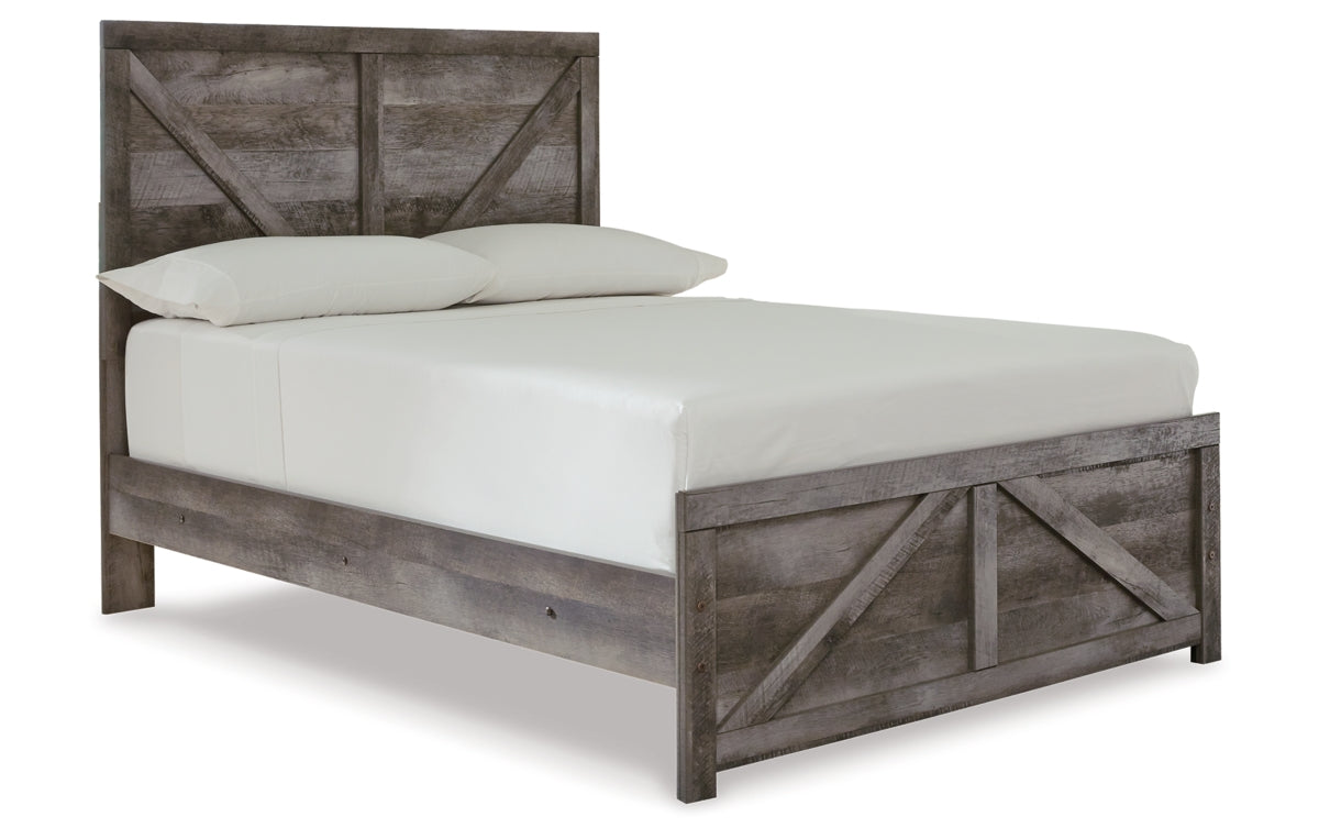 Wynnlow Full Crossbuck Panel Bed