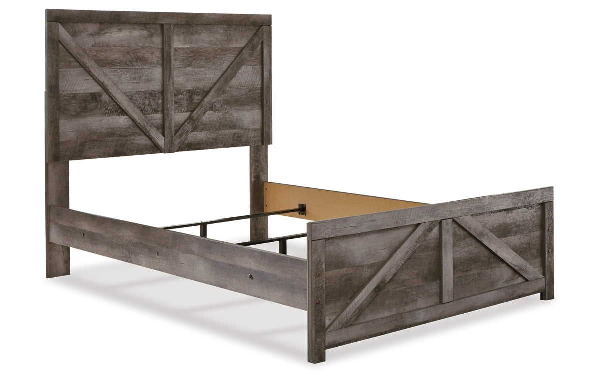 Wynnlow Full Crossbuck Panel Bed