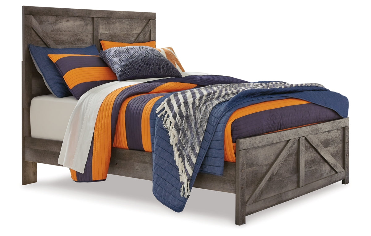 Wynnlow Full Crossbuck Panel Bed